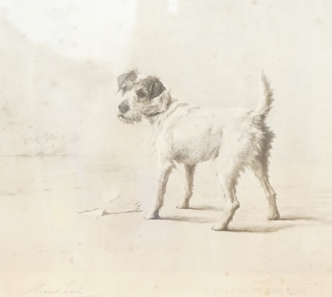 Maud Earl (1863–1943), 'I Belong to the King', signed in pencil, artist proof's lithograph, details verso, 39 x 42cm